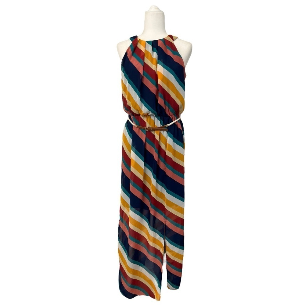 Apt 9 Multicolor Sleeveless Maxi Dress - Size Medium